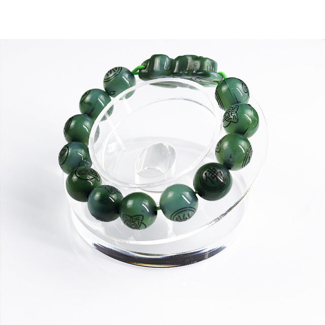 Bracelet Bracelets Organic Glass Display Rack Acrylic Jewelry Props Jewelry Ornament Buddhist Beads Display Rack Props