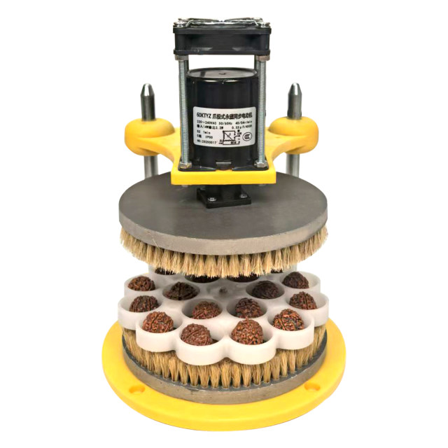 Wenwan electric brush plate fully automatic Buddha bead diamond polishing machine multi-functional walnut plate skewer pulping machine brush skewer artifact