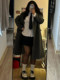 Large size slightly fat MM waist white shirt female spring and summer design sense long -sleeved slim slimness, thin jk uniform hot girl top
