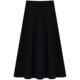 Suit skirt, high waist umbrella skirt for women in spring and autumn style, slightly fat, large size, slim and versatile, large A-line midi skirt