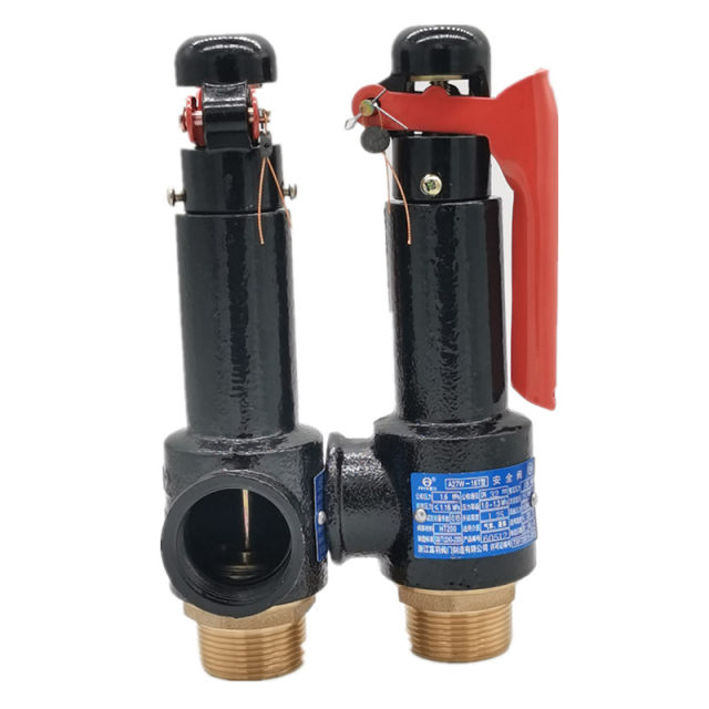 Fuyu a27w-10t spring-type safety valve a27w-16t gas tank safety relief valve exhaust steam boiler