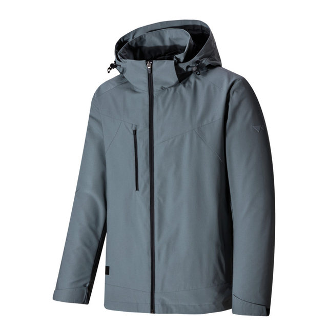 Seven Wolves men's jacket 2025 spring new stand-up collar hooded work ...