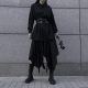 Spring and Autumn Skirts for Women 2025 New Shirts High Waist Irregular Yamamoto Design Sense Dark Style Long Skirt for Women Retro

