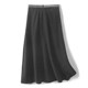 Retro suit skirt A-line skirt for women in autumn and winter high-waisted umbrella skirt to make them look slim mid-length over-knee hip pleated skirt