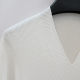 European station exit tail cargo large elastic slim short -sleeved sweater women spring and summer thinner clue V -neck top
