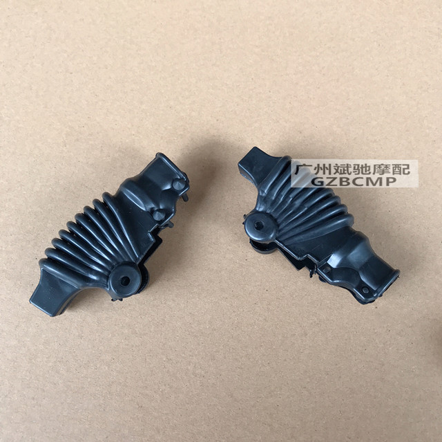 Suitable for CG125GN Prince GS125 motorcycle handlebar mirror holder, protective rubber sleeve, clutch cable protective cover