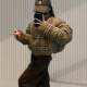 Design-sensual plaid short cotton jacket for women 2024 winter new small thickened bread jacket for cotton jacket