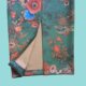New fashionable spring and autumn printed elastic texture deer leather rear slit long skirt high waist hip slim one-step skirt