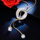 Autumn and winter sweater chain long pearl necklace 2025 new hot style atmospheric high-end luxury niche accessories