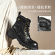 Zhang Linghe and Zhou Yutong's Belle Little Mustang British style Martin boots women's winter plus velvet thick-soled high-heeled short boots preview