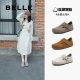 Zhang Linghe same style Belle full wheat toast 1 generation full-pack Birken New one-piece loafer shoes B7Z2DAM5