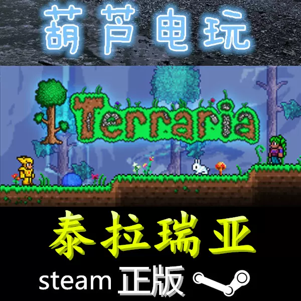 Steam正版泰拉瑞亚terraria 国区全球区礼物发送中文联机游戏