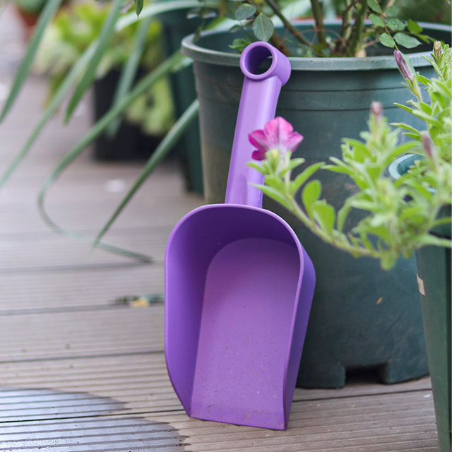 Thickened plastic shovel, large cat poop shovel, meaty soil spoon, balcony vegetable digging, gardening, flower loosening soil shovel