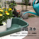 Home Succulent Planting Soil Change Operation Pallet Gardening Floor Mat Anti-Dirty and Anti-Slide Soaking Basin Fertilization Plastic Pallet