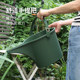Old flower farmer gardening bucket thickened resin plastic flower watering bucket 8L household portable watering kettle sprinkler kettle tip bucket