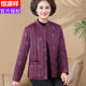Hengyuanxiang mother down cotton jacket short thin and warm middle-aged and elderly women's winter jacket cotton coat grandma's cotton jacket