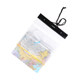 AYXSEE outdoor rafting hiking waterproof map bag plastic ziplock bag file bag wear-resistant foldable thick 20 silk