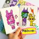 Dress up rhythm box face change stickers with puzzle and repeated play hands girl handmade children's decompression fun toys