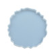 Special-shaped irregular silicone mold mirror crystal glue dried flower specimen coaster wavy edge table base accessories