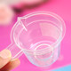 Crystal drip glue pinch glue mixing cup disposable plastic small cup glue color mixing cup measuring cup tool