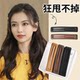 Hair clip side female adult fixed hair clip artifact black simple traceless hair clip bang card