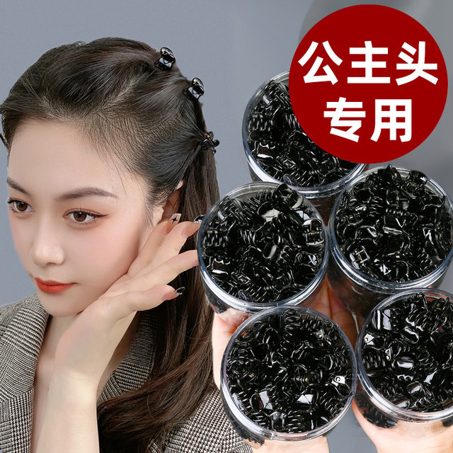 Small grab clip mini black female princess hair clip bangs clip small broken hair clip new small clip headband hair accessories