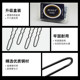 Black U -shaped clipplasia hairball head fixing hair clip, hair bun U -shaped clip U -shaped hair clip card, hair card woman