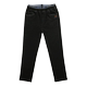High -waist with thin velvet jeans 2024 autumn and winter grinding hair, big size fat MM middle -aged mother loose straight pants

