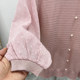 Middle-aged mother autumn fashion knitted top round neck three-quarter sleeve T-shirt young middle-aged and elderly women wearing small shirts