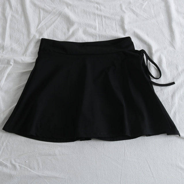 New style of spring and summer side lace-up underwear version of high waist tennis skirt sports skirt women's short skirt
