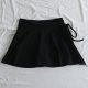 New style of spring and summer side lace-up underwear version of high waist tennis skirt sports skirt women's short skirt
