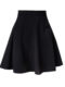 Boxer skirt female black suit umbrella skirt pocket vertical A -line skirt large size fluffy pleated skirt anti -light skirt
