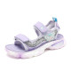ABCkings girls casual sandals for summer new Korean style soft sole open toe sports medium-sized children girls beach shoes