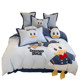 Donald Duck 100 All -Cotton Children's Beds on the four -piece set of cotton bed sheets is a cartoon three -piece male girl bedding 4