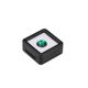 Jewelry storage box ring face naked stone box gem box plastic transparent glass color treasure box diamond display box