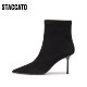 Scatto 2025 new temperament commuter retro fashion boots mid-boots high-heeled shoes stiletto women's boots H8058DD5