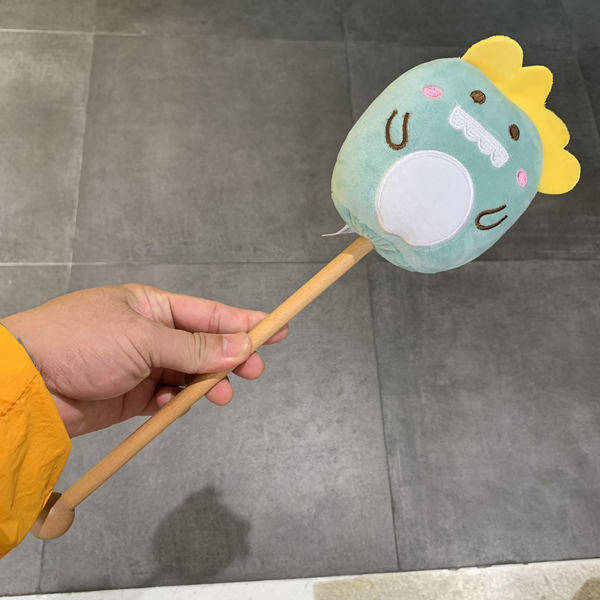 KKV cartoon animal knock on the back rod, knocking the massage hammer meridian massage rod hammer to beat the back hammer health
