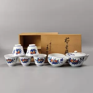入園入学祝い 煎茶道具 水注・宝瓶・茶碗5客 「松竹梅」 陶芸