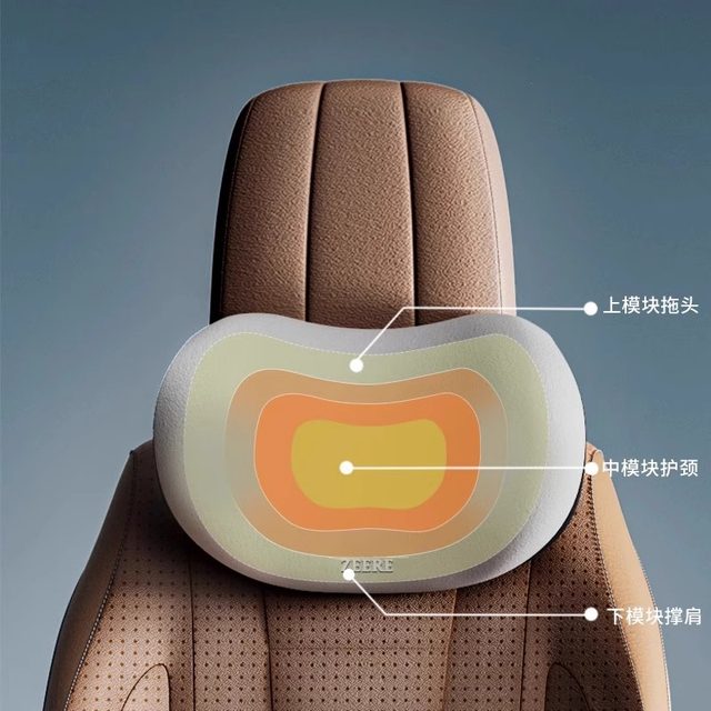 Suitable for Nissan's headrest neck protection pillow Sylphy Qashqai Chi-Transport Tiida waist and car driving pillow
