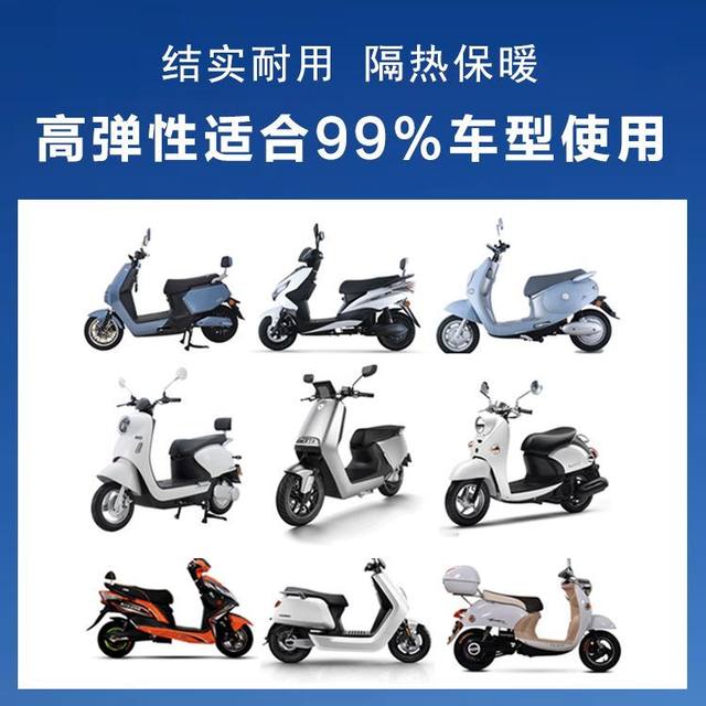 Motorcycle electric vehicle seat cushion cover battery vehicle universal seat cushion cover winter plus velvet thickening sun protection four-season cushion cover