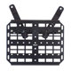 Motorcycle modified side box bracket side pack tactical expansion rack electric vehicle side pack fixed hanging plate tail rack accessories