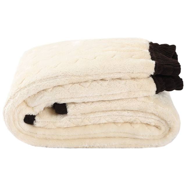 Lamb velvet mother autumn and winter new style cotton pants for middle-aged and elderly people plus velvet thickened corduroy warm pants for women
