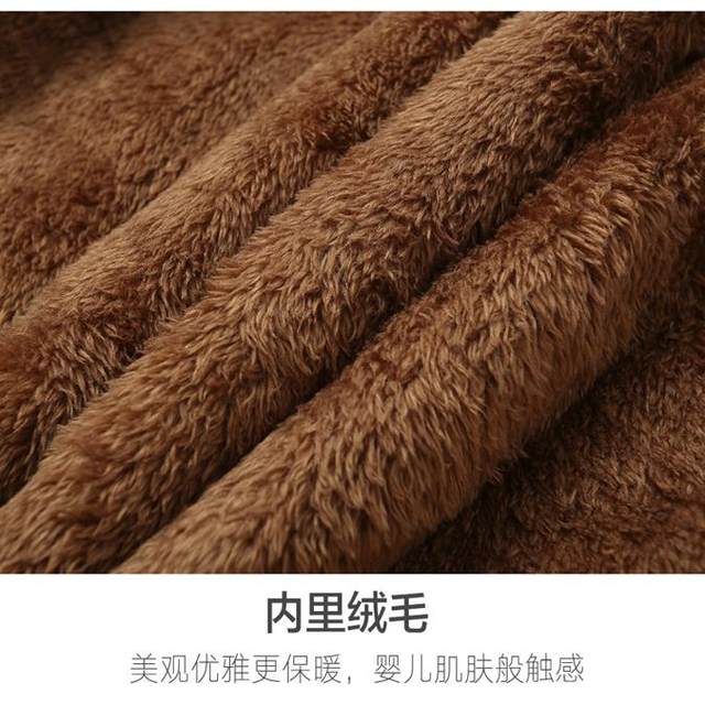 Winter clothing plus velvet and thick plaid cotton jacket for women, quilted hooded cotton coat, middle-aged and elderly mother's casual warm cotton coat