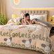 Winter quilt thickened warm quilt lamb velvet quilt core double bedding dormitory winter plus velvet quilt thick quilt