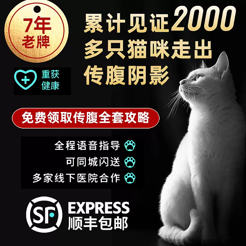 猫传腹消腹水-新人首单立减十元-2021年11月淘宝海外