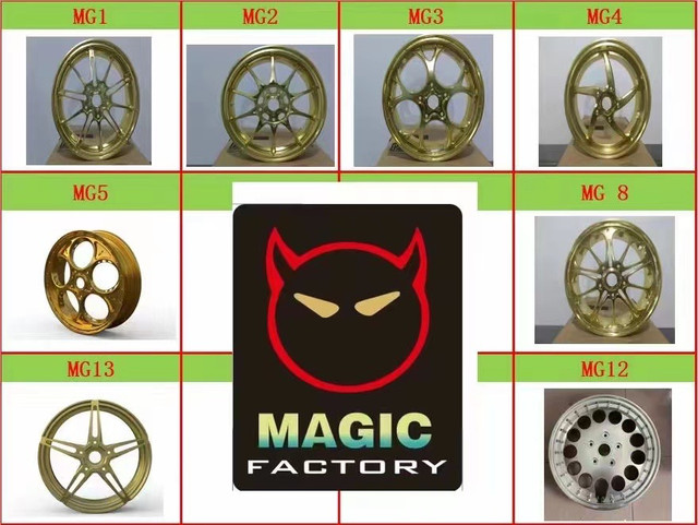 Piaggio vespa modified magic factory forged wheels mg spring sprint 150/GTS300/6th hub