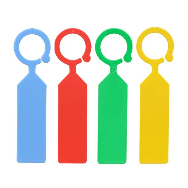 Thickened ring buckle mark sign gardening small label identification flower brand succulent potted plant label green plant waterproof brand list