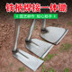 1.2 meter long hoe for vegetable farming, gardening and plowing tools, forged iron handle, long handle, all-steel anti-falling hoe