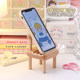 Mobile phone stand, creative small chair stand, ipad tablet, lazy support stand, cute desktop ornament, drama artifact