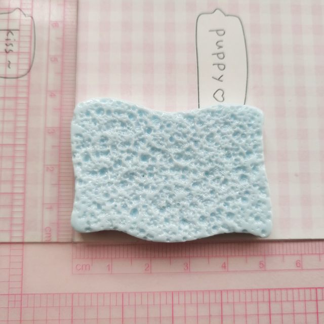 
Miniature simulated scouring pad, food, toys, decorative ornaments, doll house, pinch play house, handmade diy resin accessories